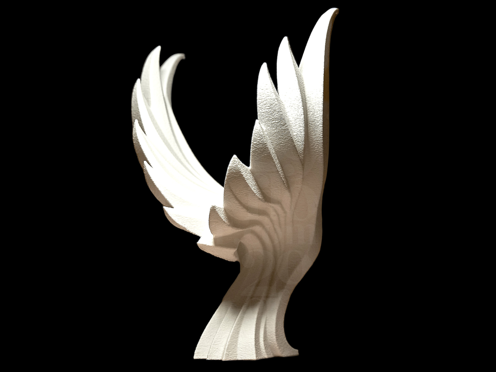 Phoenix Rising Statue — Majestic Mythical Sculpture