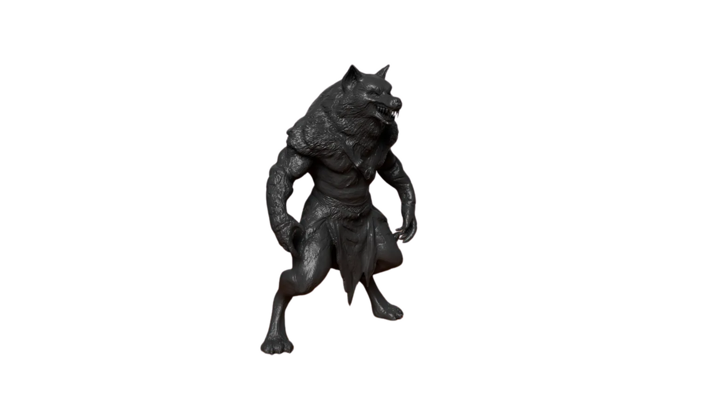 High Detail Werewolf