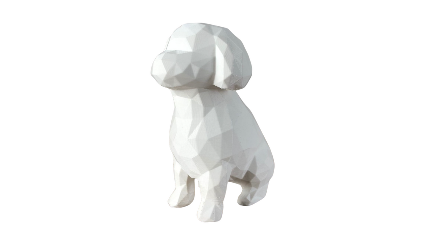 Low-Poly Poodle