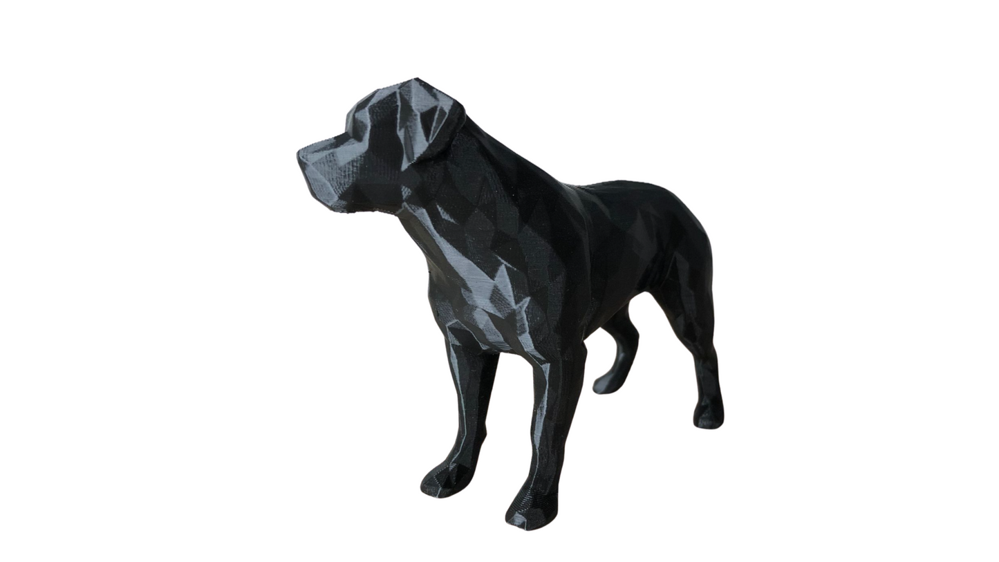 Low-Poly Rottweiler