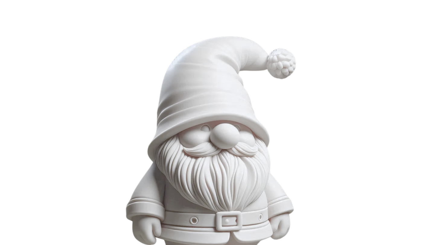 Cheerful Gnome Sculpture