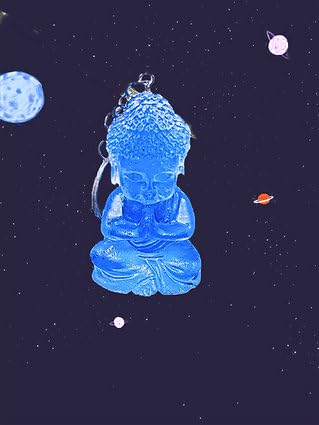 Lord Buddha Key Ring set of 2 piece - Celestial Crafts