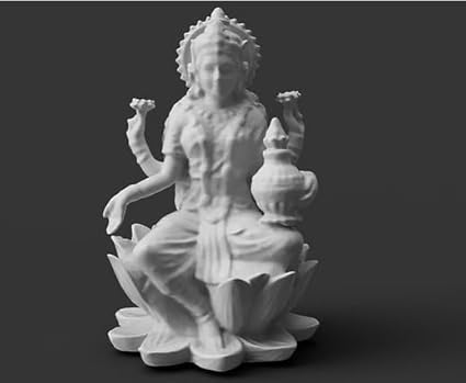 Lakshmi - Goddess of Fortune, on a Lotus: Invite Prosperity and Abundance - Celestial Crafts