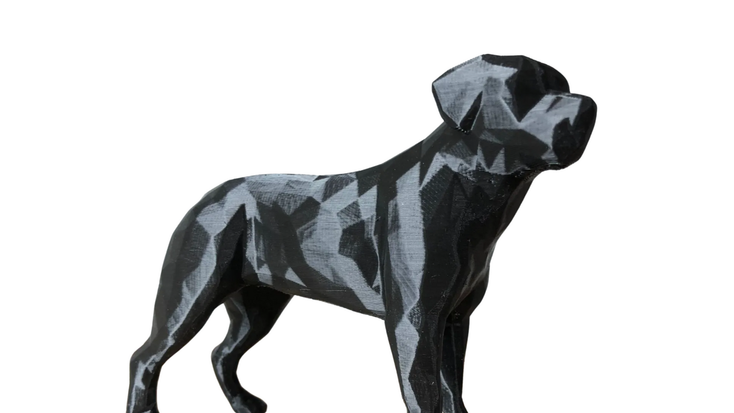 Low-Poly Rottweiler
