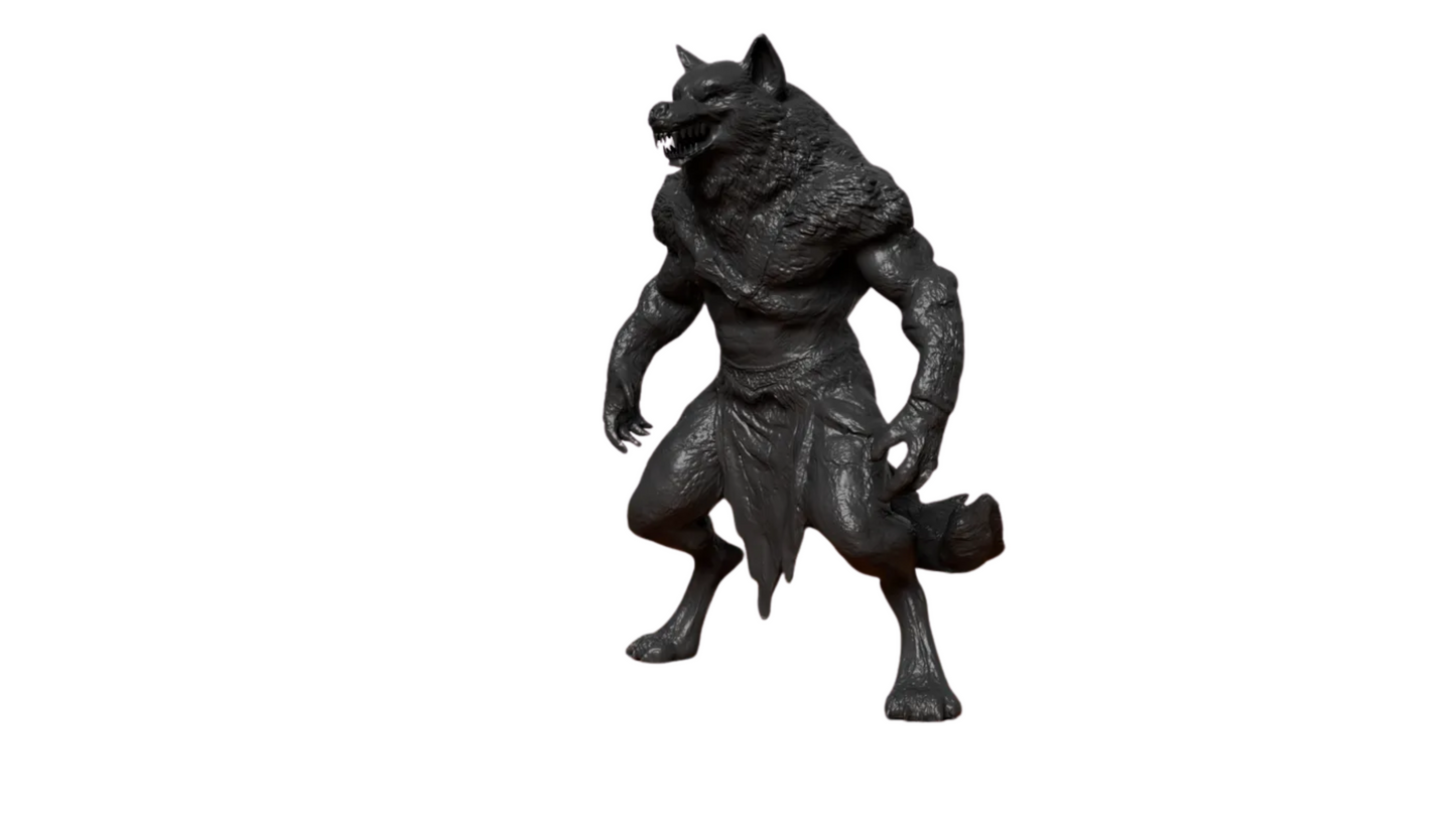 High Detail Werewolf
