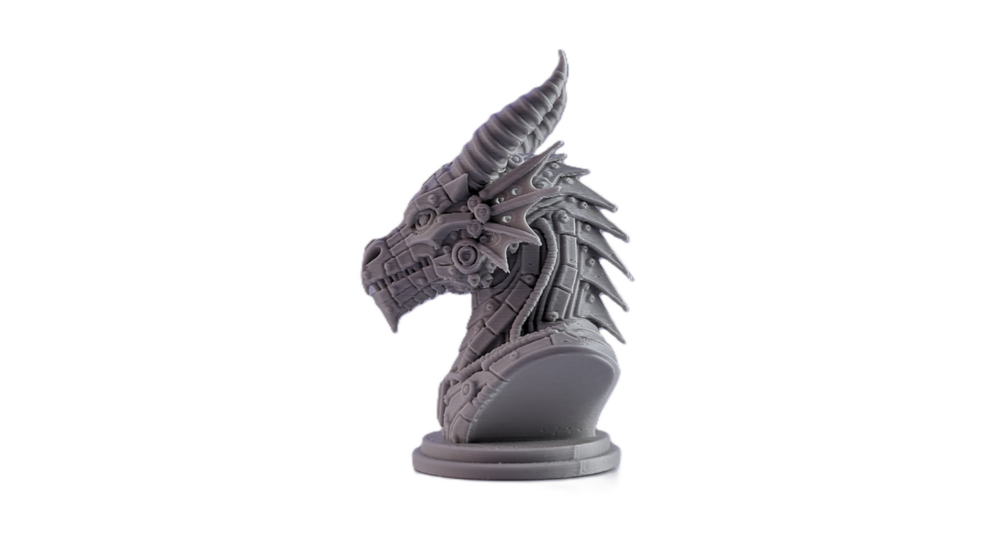 Ferroscale Mecha Dragon Bust