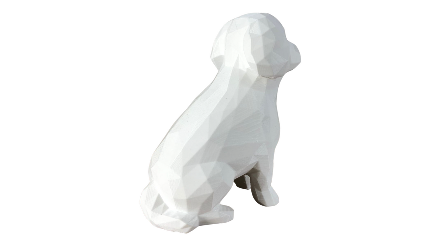 Low-Poly Poodle