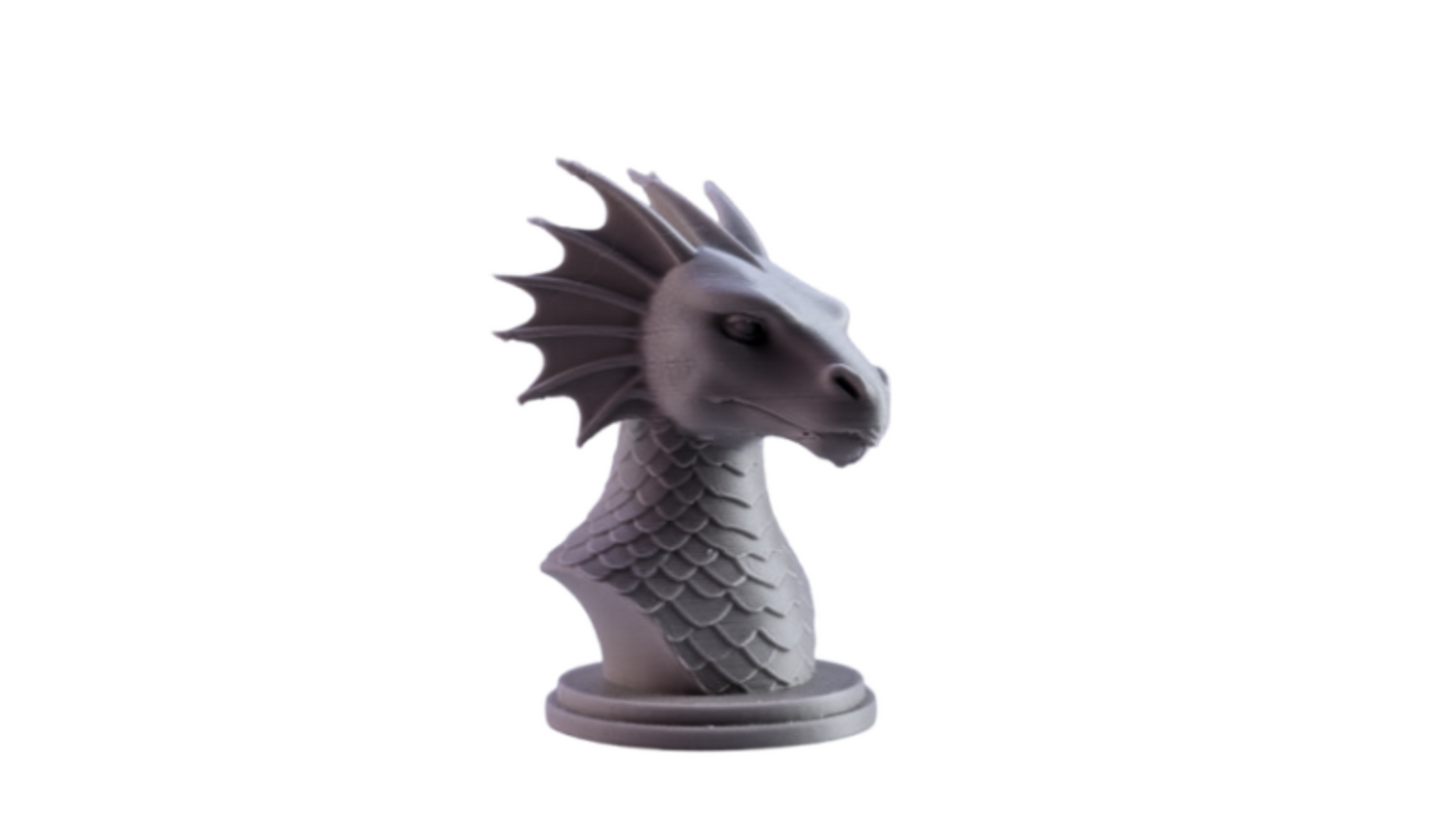 Azuroth Water Dragon Bust
