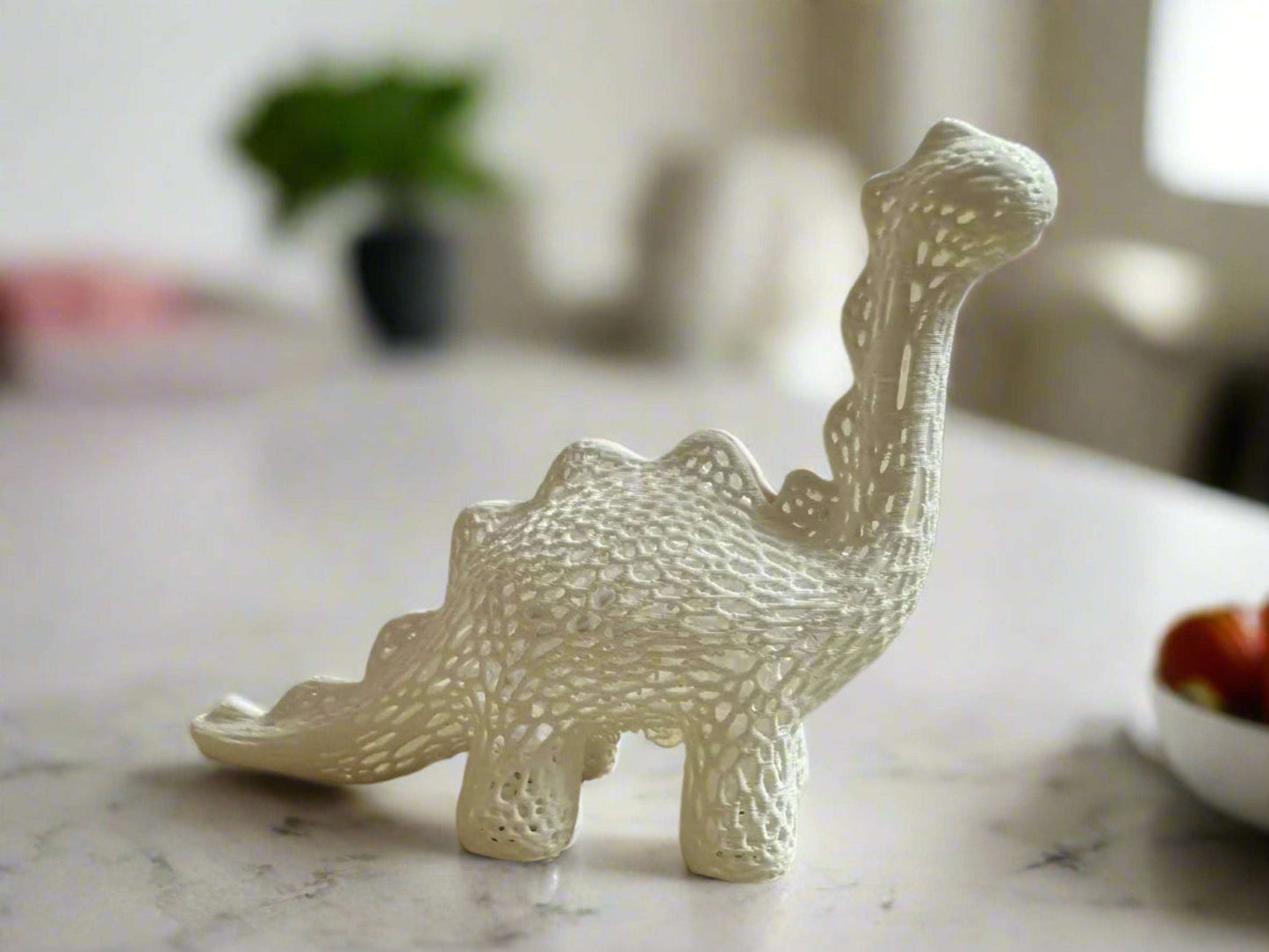 3D Printed Voronoi Dinosaur – Artistic Home Decor