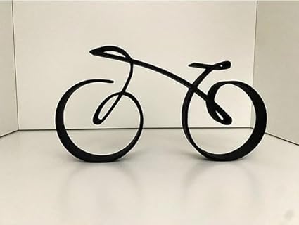 Minimalist Bicycle Figure: Embrace Simplicity and Style - Celestial Crafts