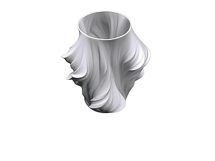 Home decor - Elegant Julia White Flower Vase: A Touch of Modern Sophistication for Your Home Decore (No Flowers) - Celestial Crafts