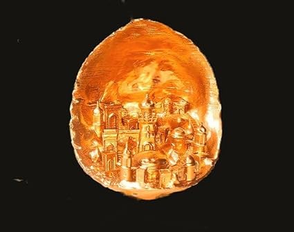 Home decor - Enchanting Crescent Half Moon City for Home Decoration | Indoor Decorative Item for Living Room - Celestial Crafts