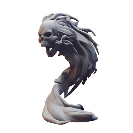 Flameskull - Tabletop Miniature: Embrace The Mystical Essence - Celestial Crafts