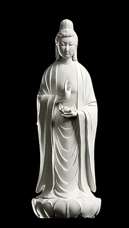 Showpiece - Celestial Craft Divine Compassion: 3D Printed Avalokitasvara Showpiece - Sacred Home Decor - Celestial Crafts