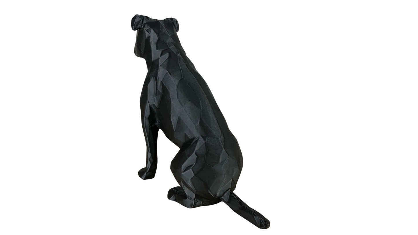 Low-Poly American Pitbull