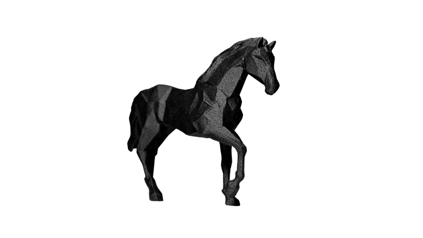 Geometric Horse Figurine