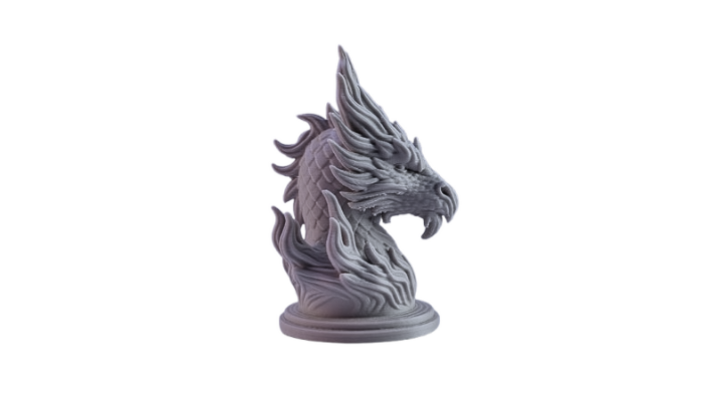 Vulcarion Fire Dragon Bust