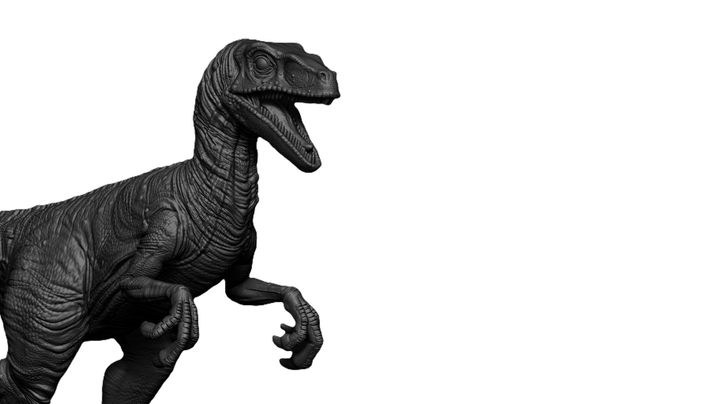 Prehistoric Predator Raptor Statue – Home/Desk Decor