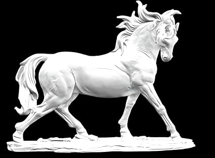 Majestic White Unicorn Sculpture - Celestial Crafts