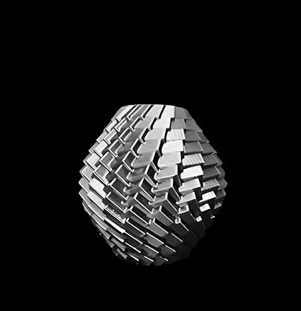 3D Printed Cubism Vase: Modern Artistic Decor Accent (No Flowers) - Celestial Crafts