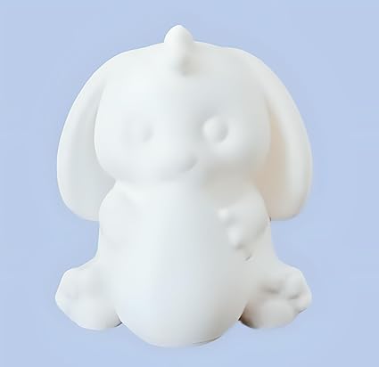Cute Bunny with Egg - Adorable Easter Decor for Home - Celestial Crafts