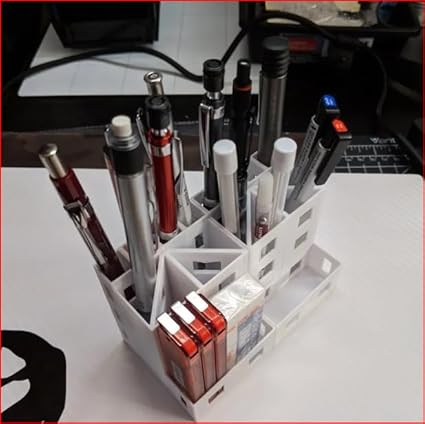 Pencil Organizer Box: Keep Your Desk Tidy and Organized - Celestial Crafts