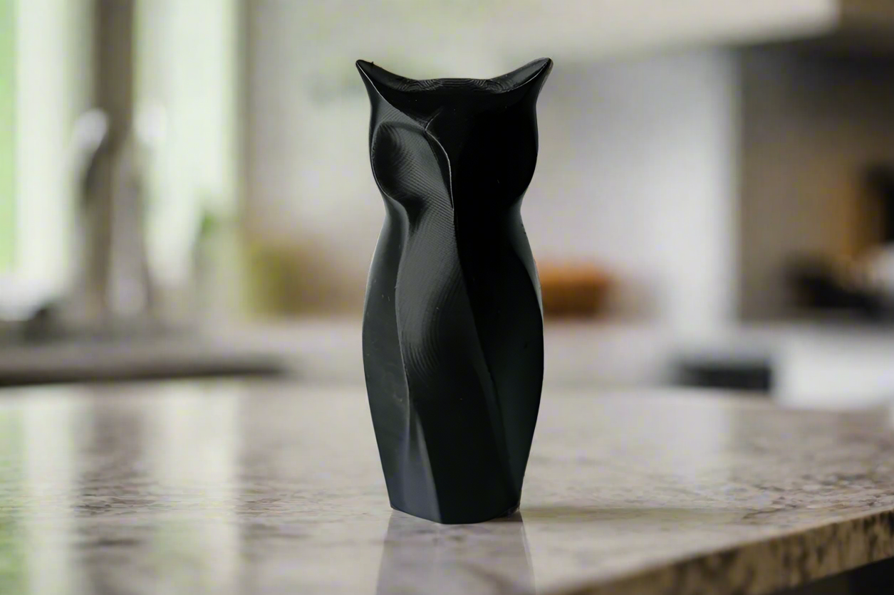 Minimalistic Owl Sculpture
