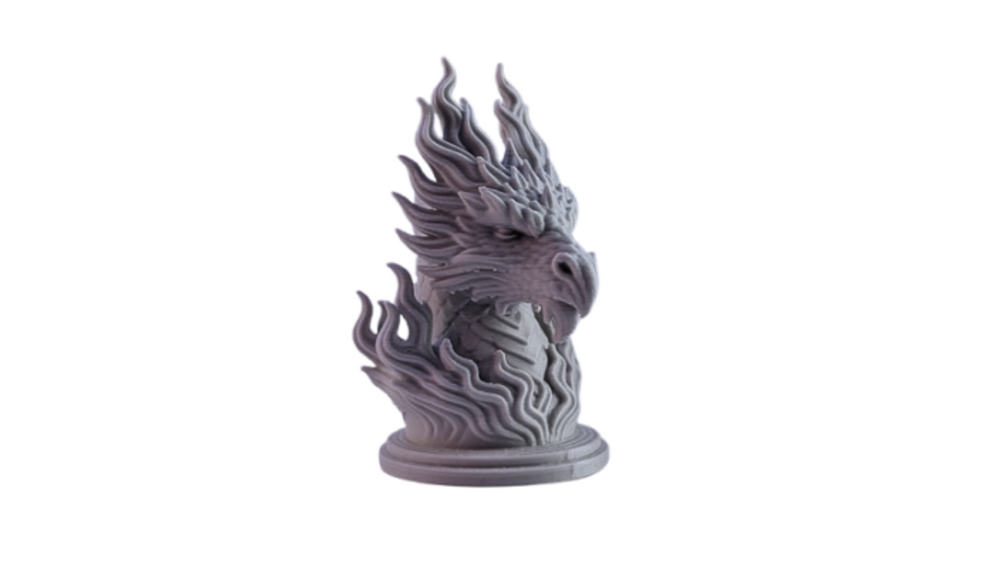 Vulcarion Fire Dragon Bust