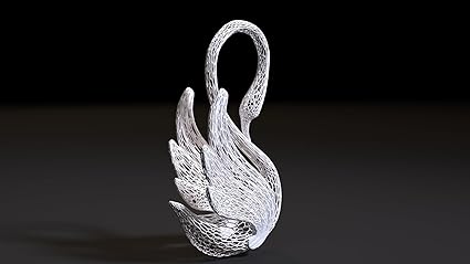 Showpiece - Celestial Craft Elegant Grace: White Decorative Swan - Stunning Home Decor Showpiece - Celestial Crafts