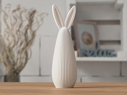 Home decor - Elegant Minimalist Rabbit Figurine Â? Modern Home Decor Accent - Celestial Crafts