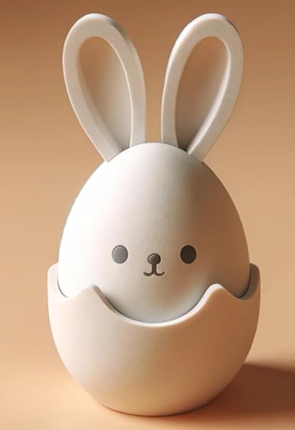 Easter Bunny Egg: Adorable Holiday Decor Accent - Celestial Crafts