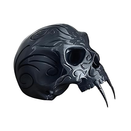 Decorative Skull Statue for Home or Halloween - Celestial Crafts