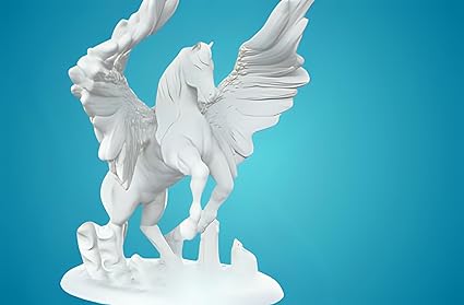 3D Printed Pegasus - Action Pose - Tabletop Miniature - Celestial Crafts