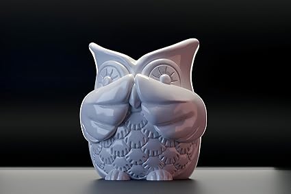 Home decor - Adorable 3D Printed Owl Vase - Decorative Home Decor Piece (No Flowers) - Celestial Crafts