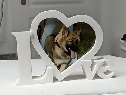 Love 3D Photo Frame Picture Box - Unique Romantic Keepsake - Celestial Crafts