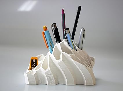 Small Mountain Design Stationary Organizer for Desk - Celestial Crafts