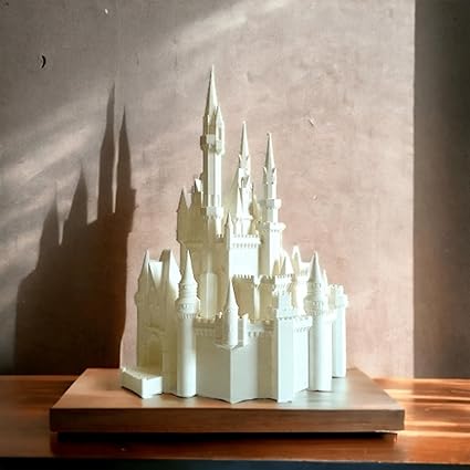 Showpiece - : White Castle - Intricate Home Decor Accent Showpiece - Celestial Crafts