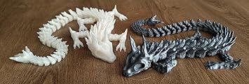3D Printed Cute Dinosaur Toy: Adorable and Fun Playtime Companion Set of 2 - Celestial Crafts