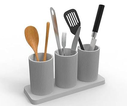 Celestial Craft ; Streamline Your Kitchen: Countertop Utensil Organizer - Celestial Crafts