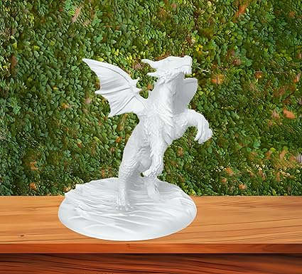 Dragon - Action Pose - Tabletop Miniature - Celestial Crafts