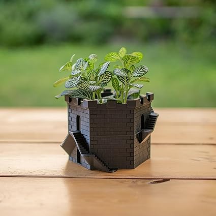 Castle Planter: Grow in Royal Style (No Flowers) - Celestial Crafts