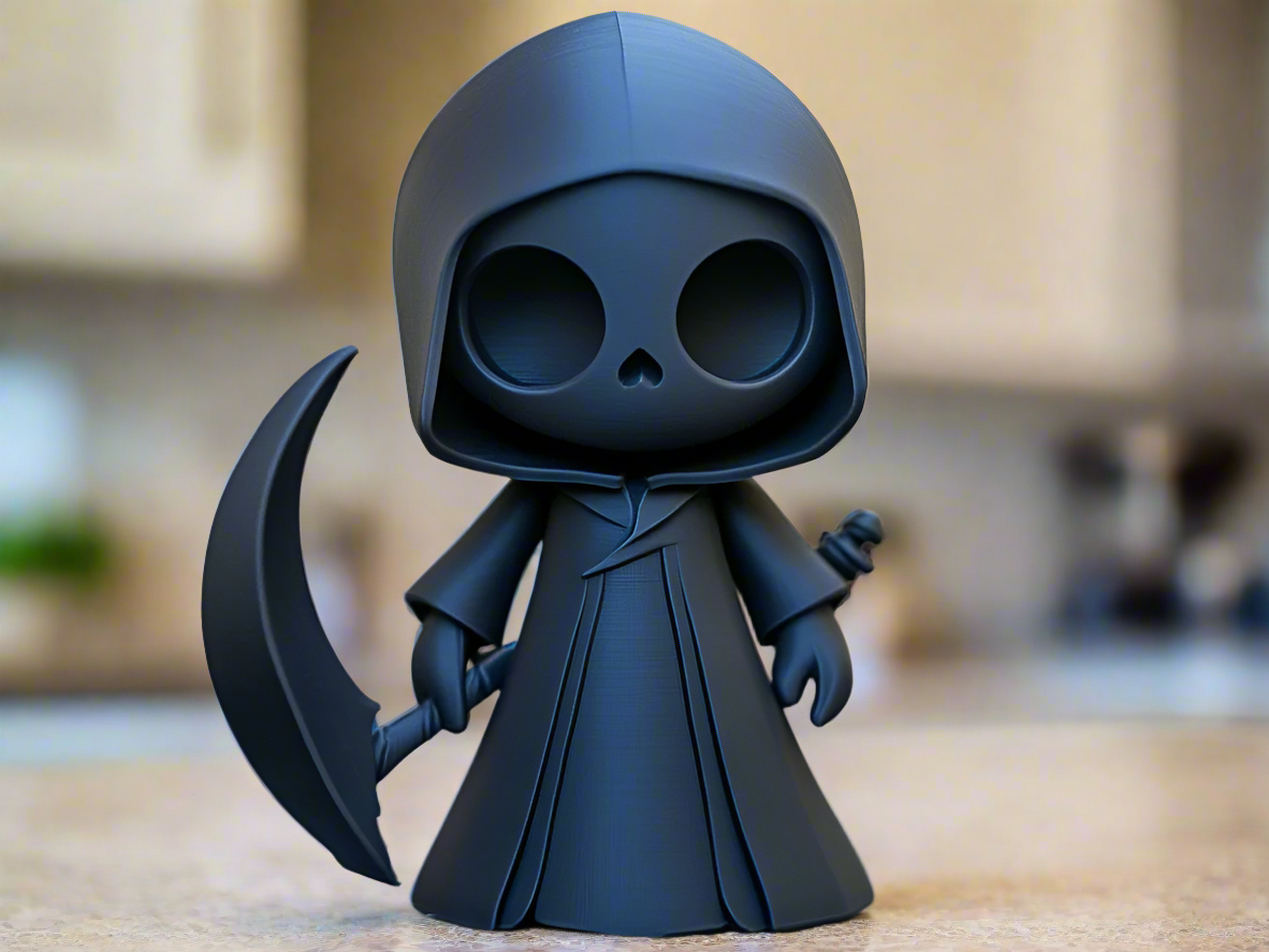 Little Reaper Figurine – Cute Grim Reaper Decor