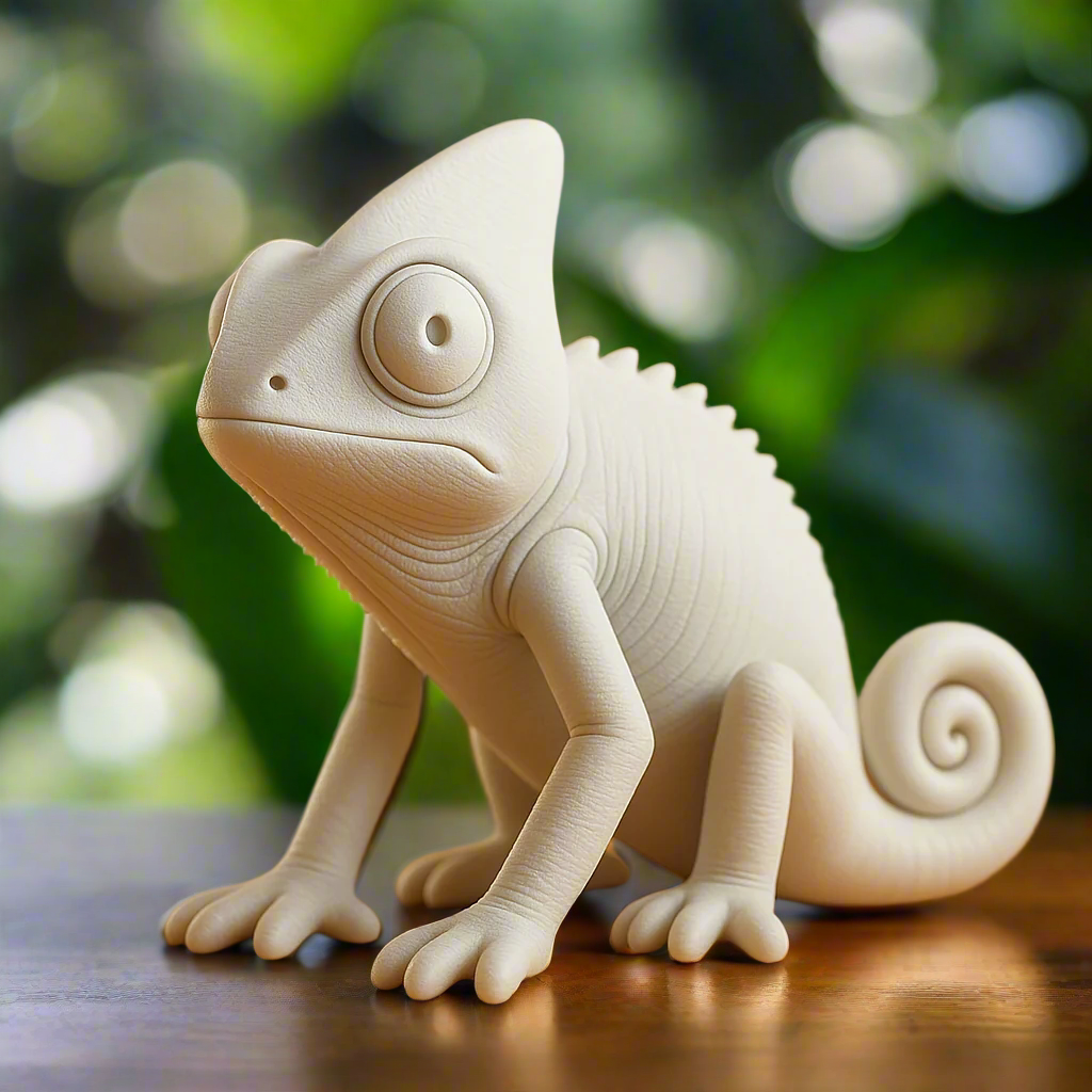 Chameleon Figure