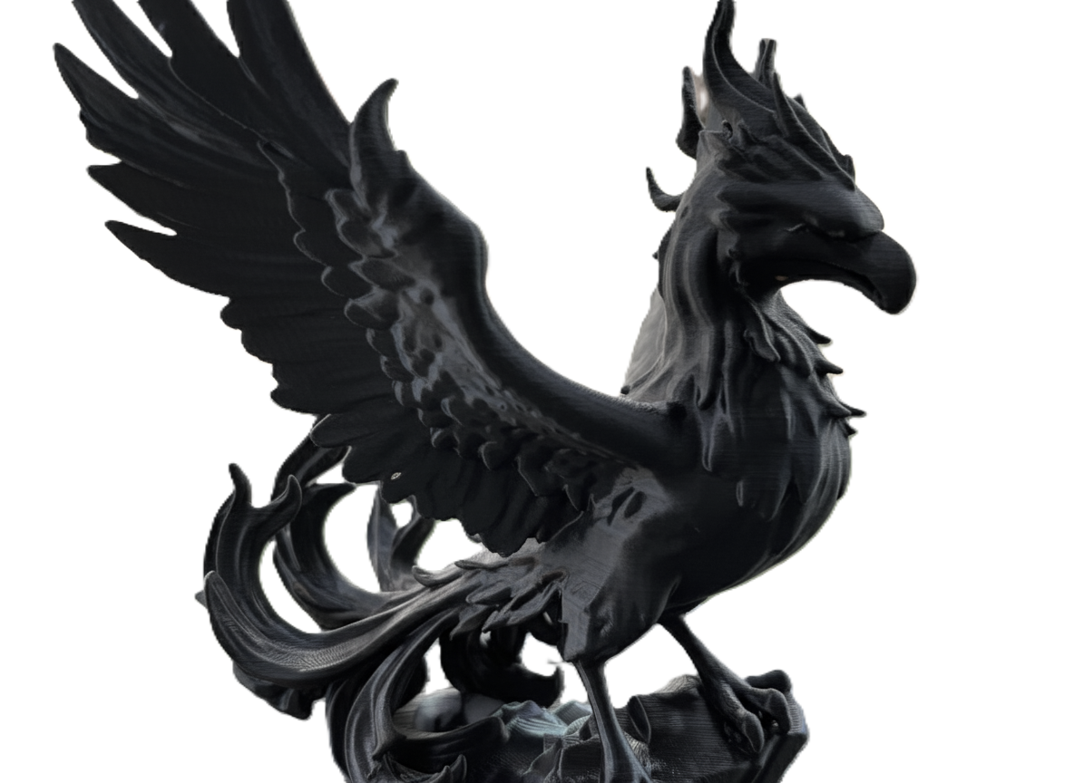 Majestic Phoenix Figurine – Guardian Flame Sculpture