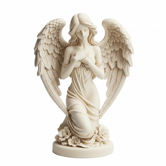 Sweet Fairy Angel Figurine – Grace & Charm Resin Décor for Indian Homes