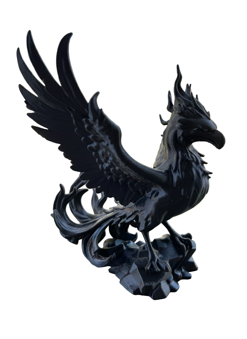 Majestic Phoenix Figurine – Guardian Flame Sculpture