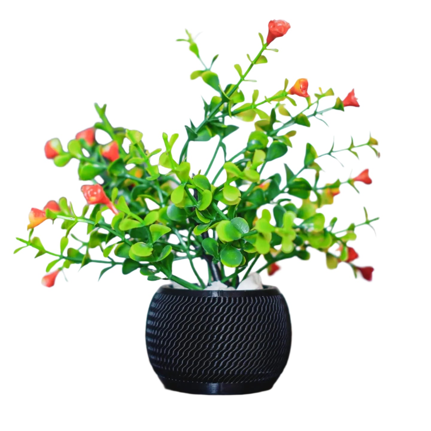Spherical Desk Planters – Compact 3D-Printed Minimalist Plant Pot
