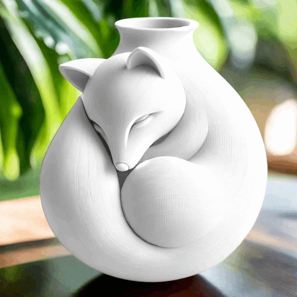Foxy Accent Vase