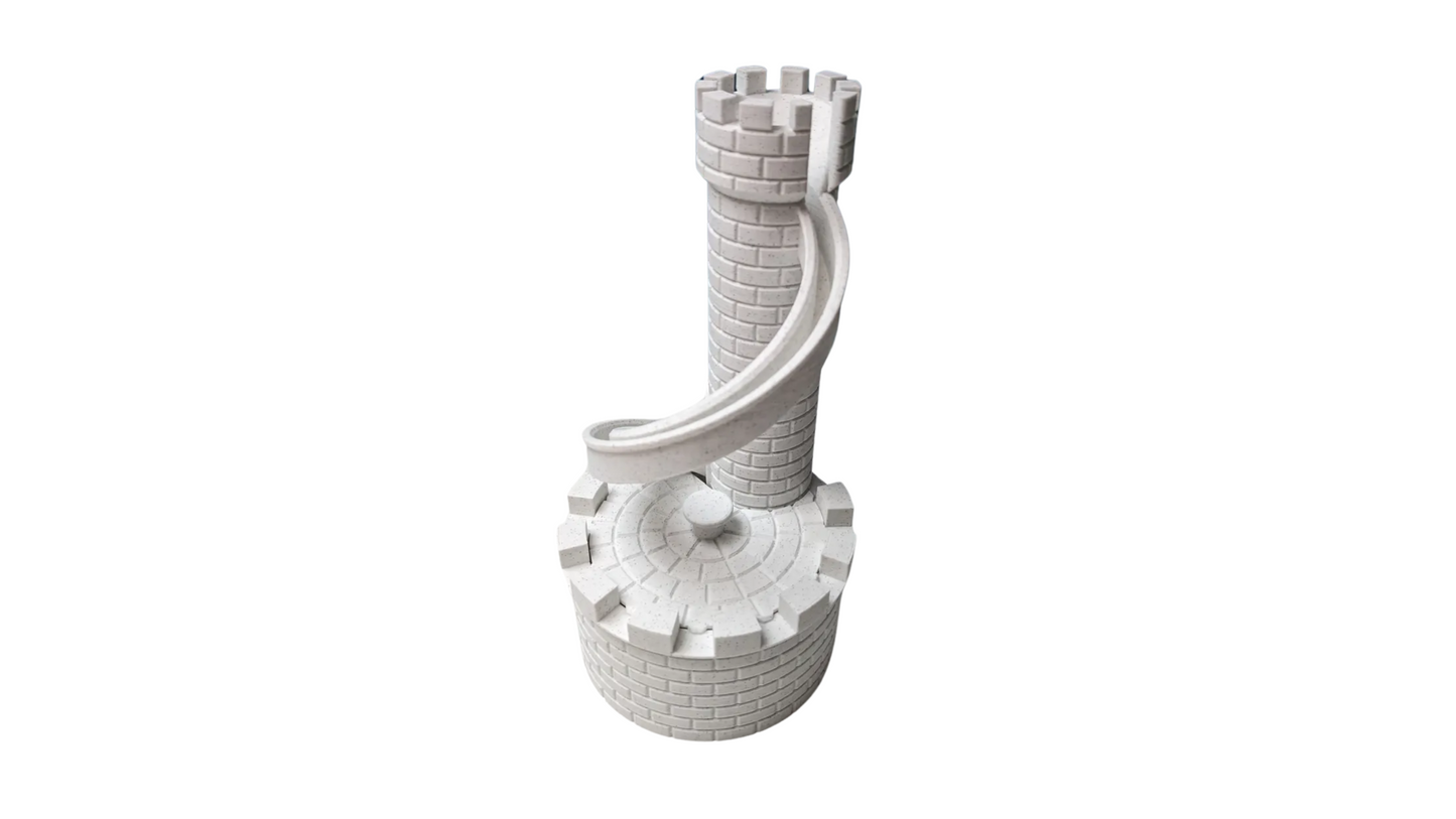 Spiral Castle Tower - 3D Printed