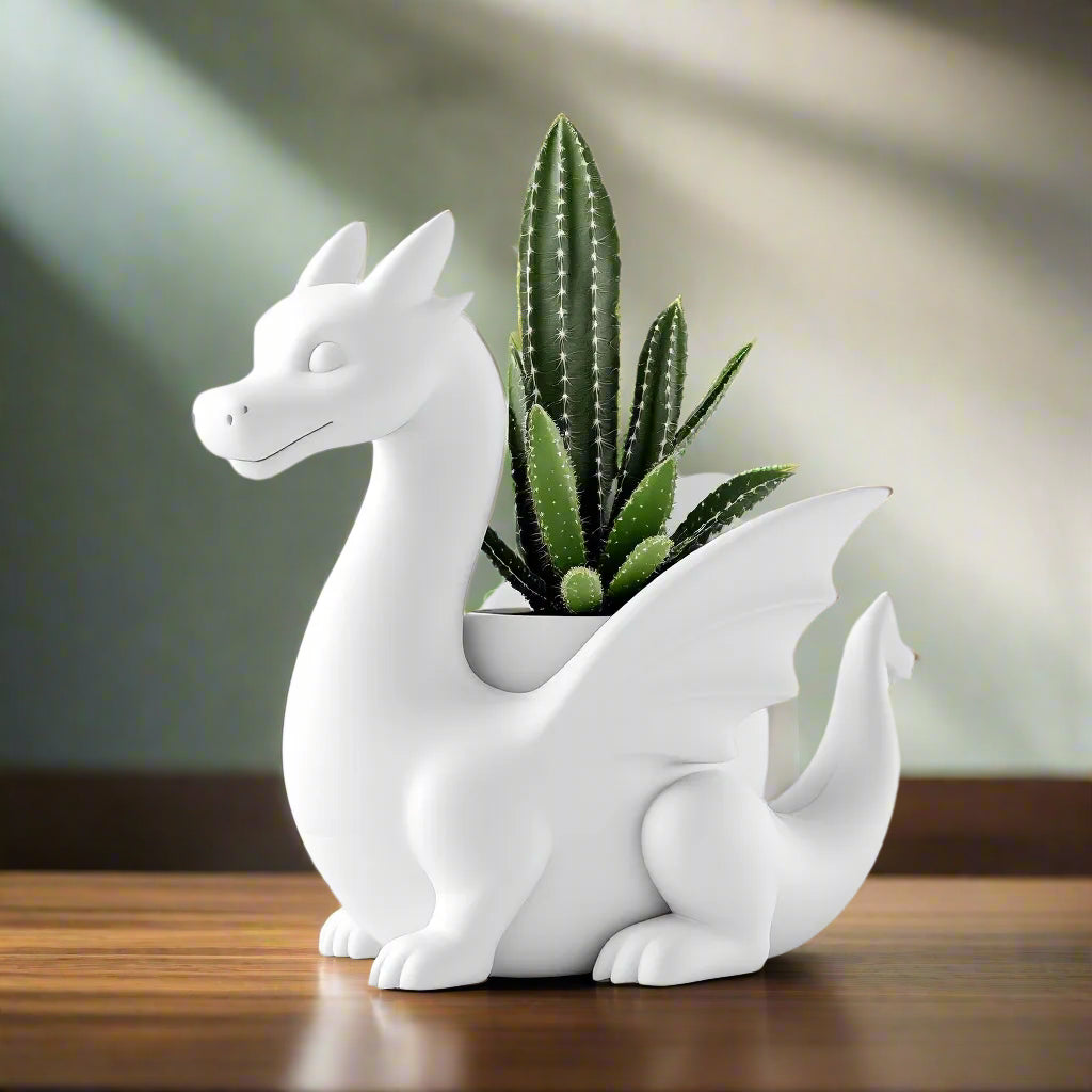 Decorative Dino Pot - Ideal for Succulents